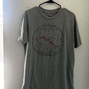 Taylor Swift Gray Tee with Red Graphic